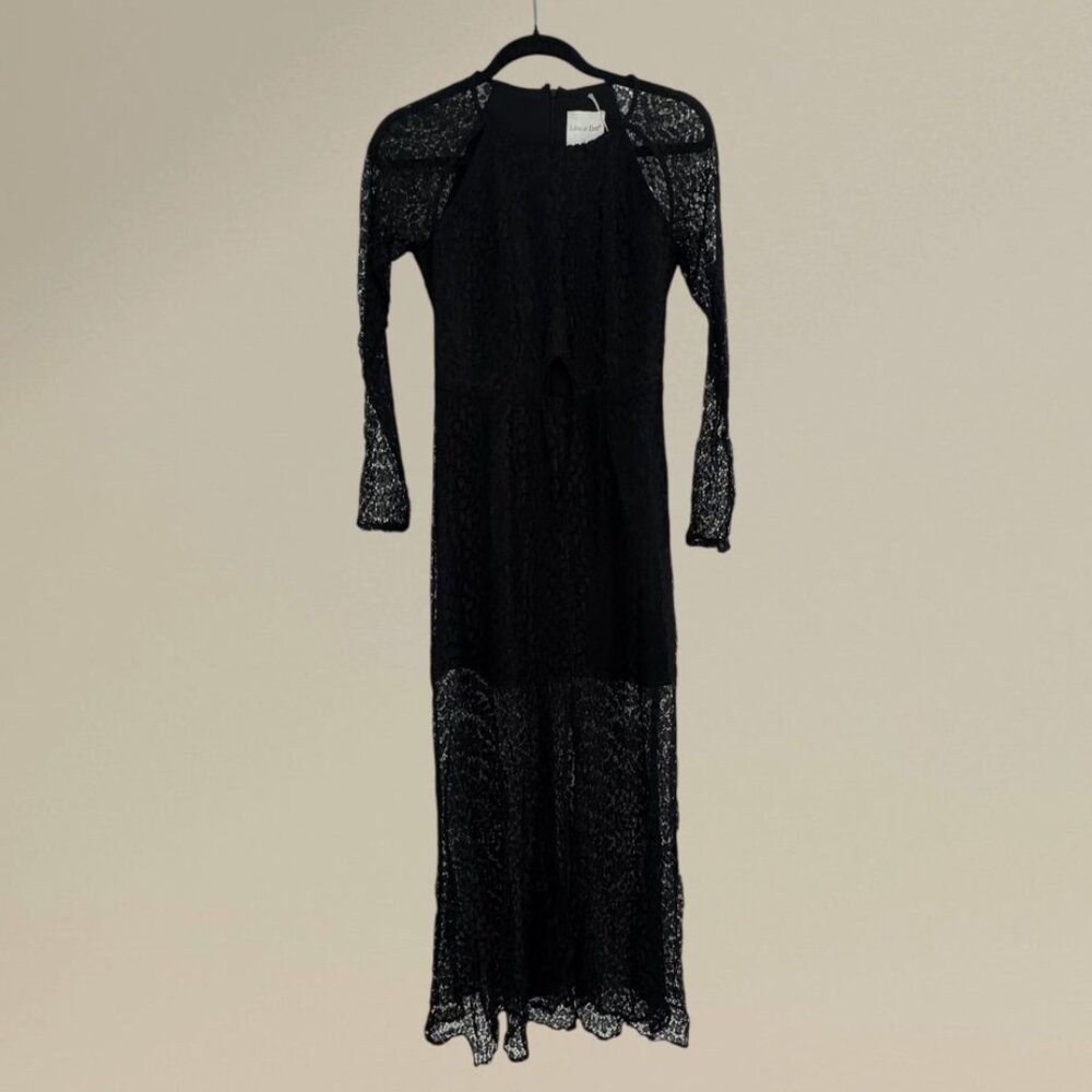 Line & Dot Black Lace Maxi Dress NWT - multiple sizes